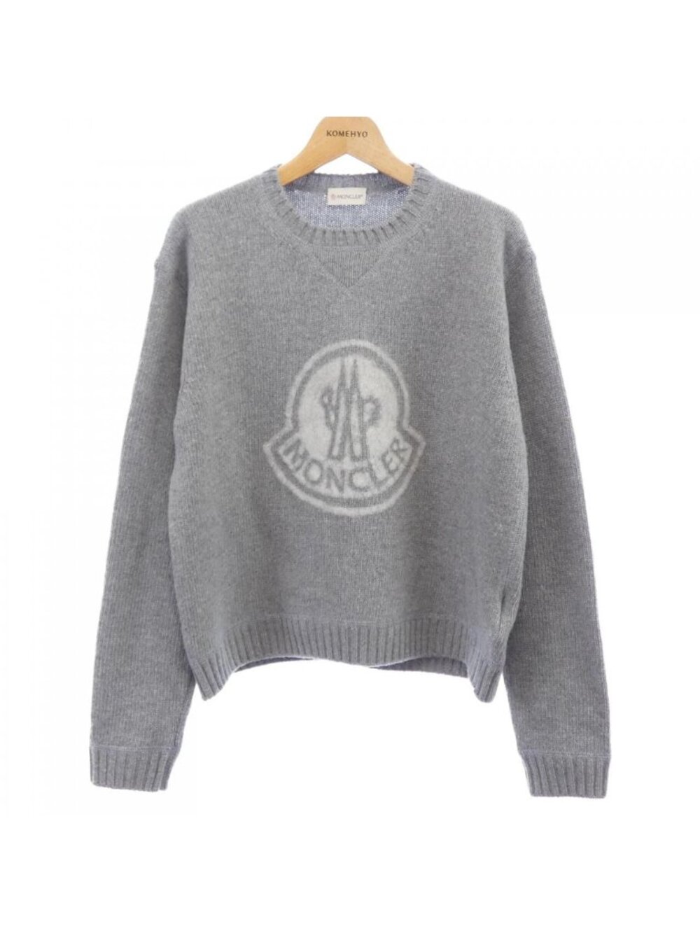 Moncler Knit Sweater Gray